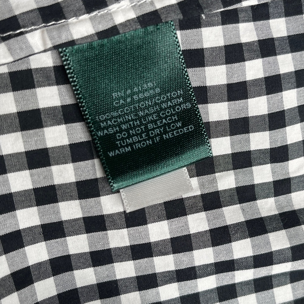 Lauren Ralph Lauren Gingham Bell Sleeve Top - Picture 7 of 7
